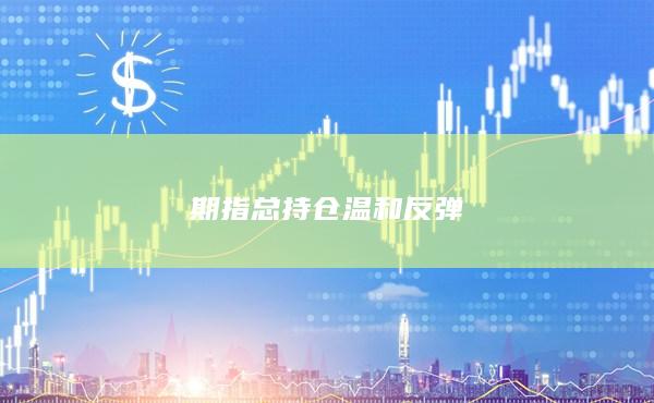 期指總持倉溫和反彈